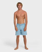 73 Lo Tide 18 Boardshorts - Real Teal