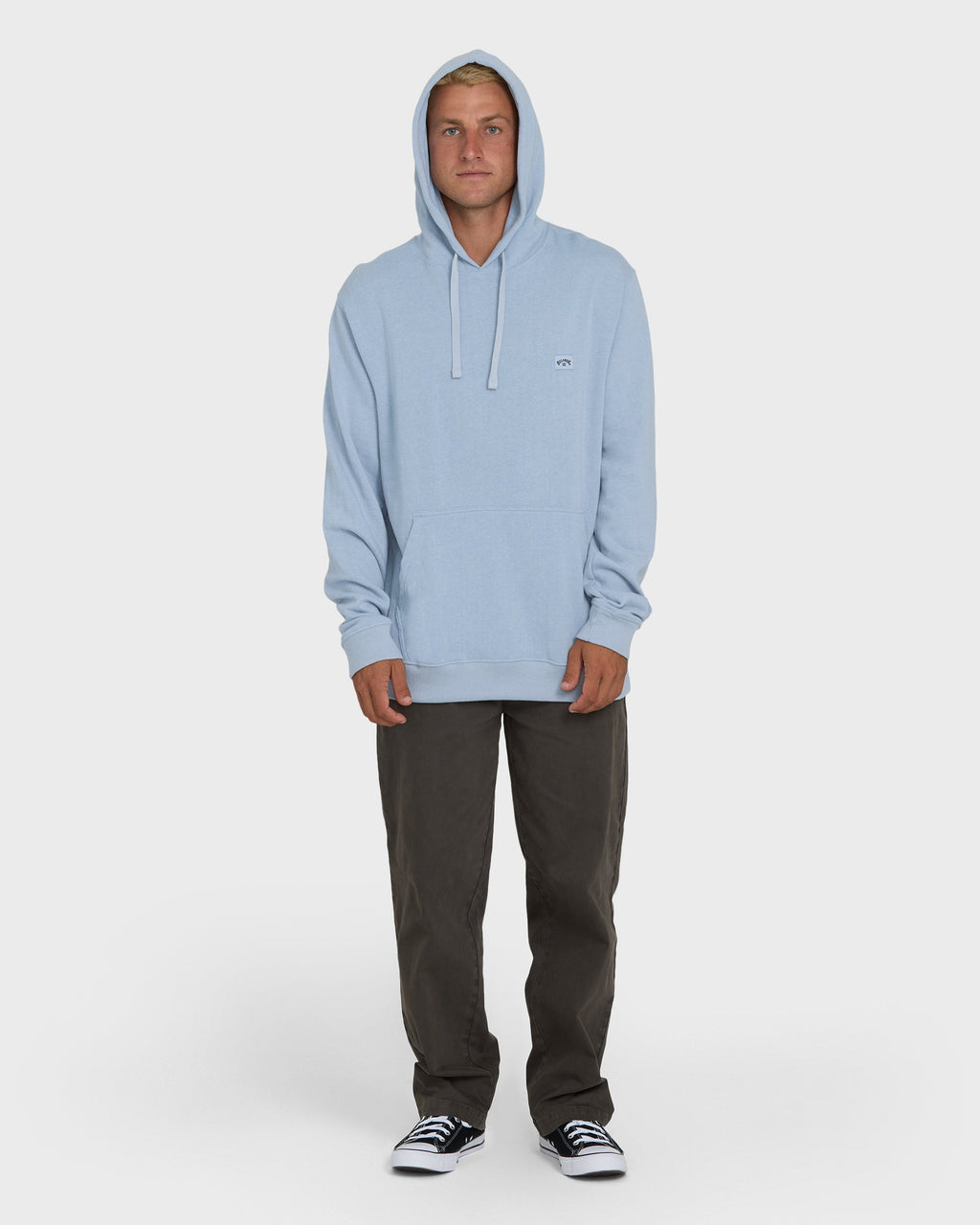All Day Pullover Hoodie - Blue Fog