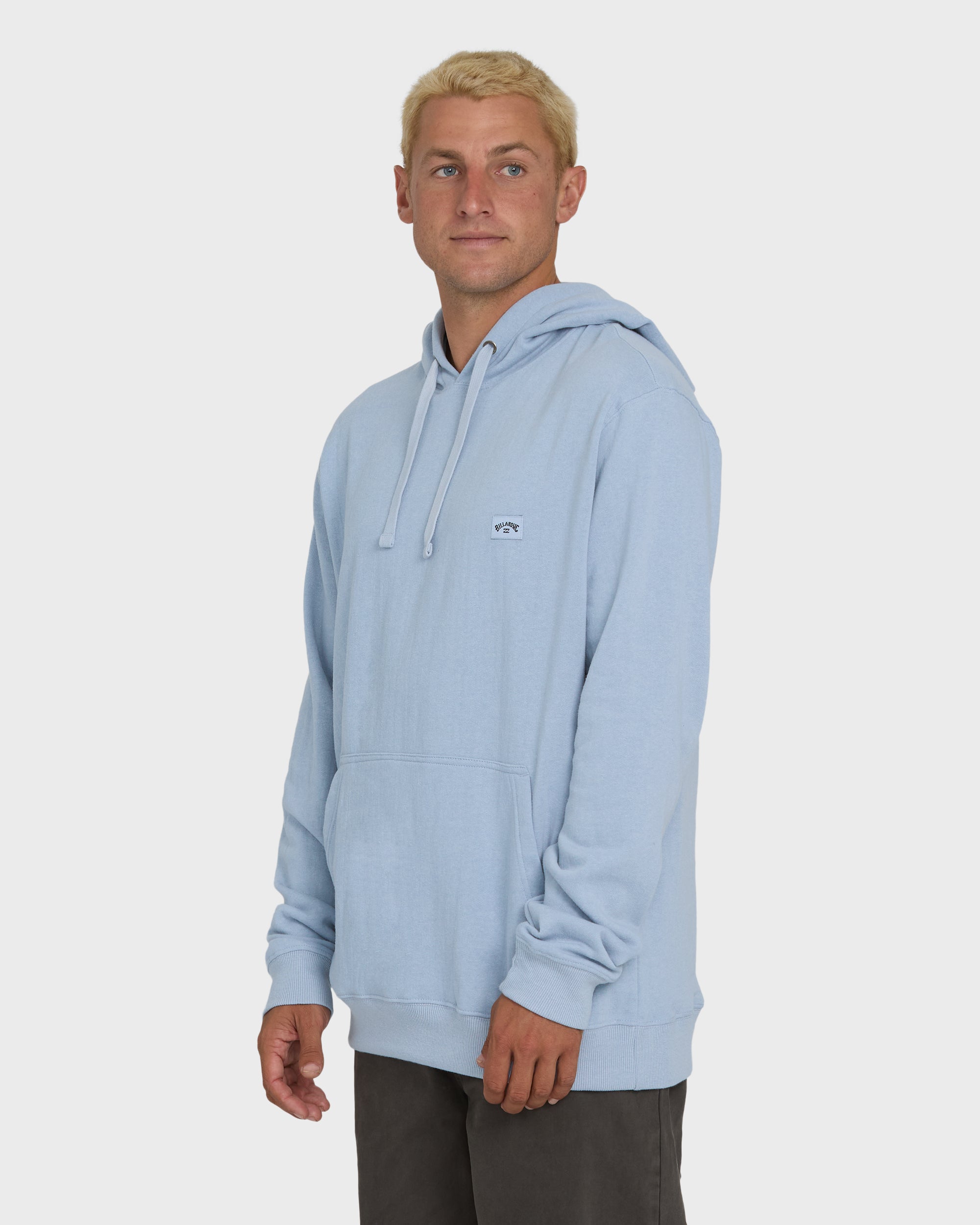 All Day Pullover Hoodie - Blue Fog
