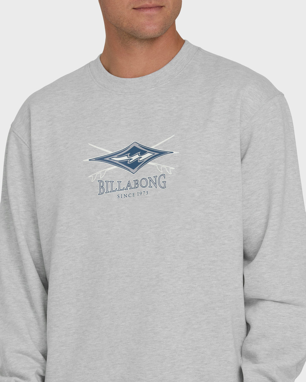 Short Sands Crewneck Sweatshirt - Light Grey Heather