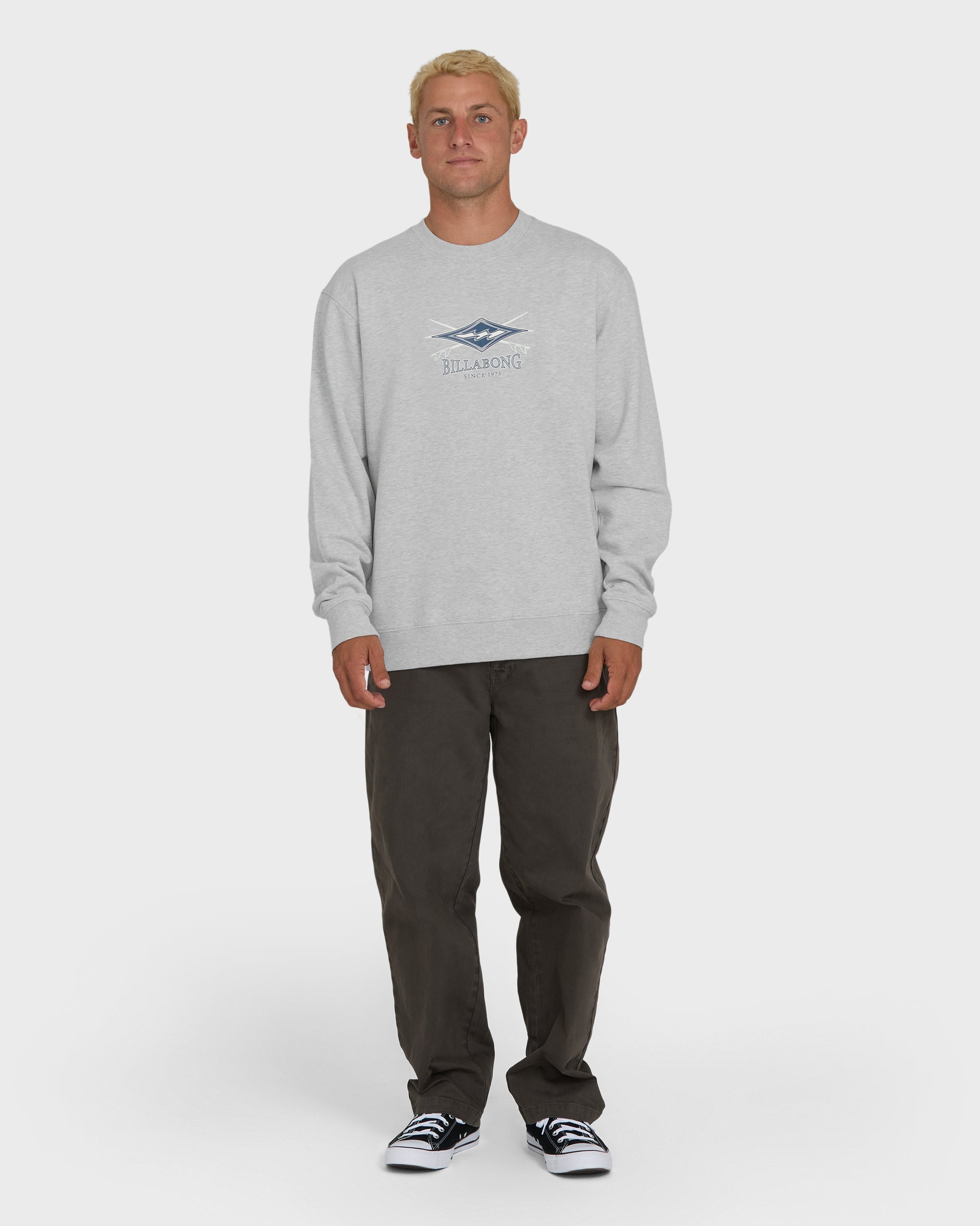 Short Sands Crewneck Sweatshirt - Light Grey Heather
