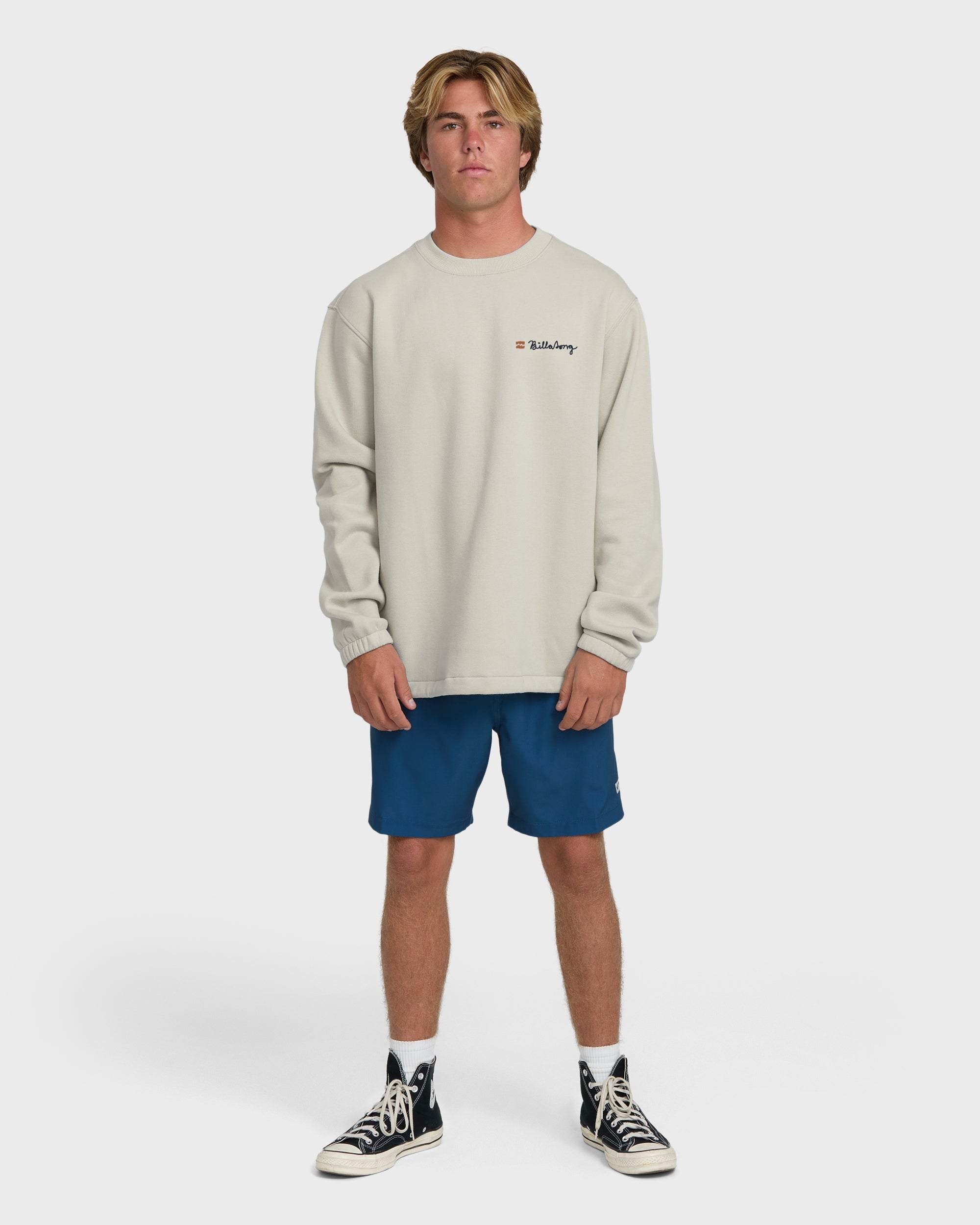 Compass Crewneck Sweatshirt - Dove