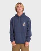 A/Div Compass Pullover Hoodie - Blue Graphite
