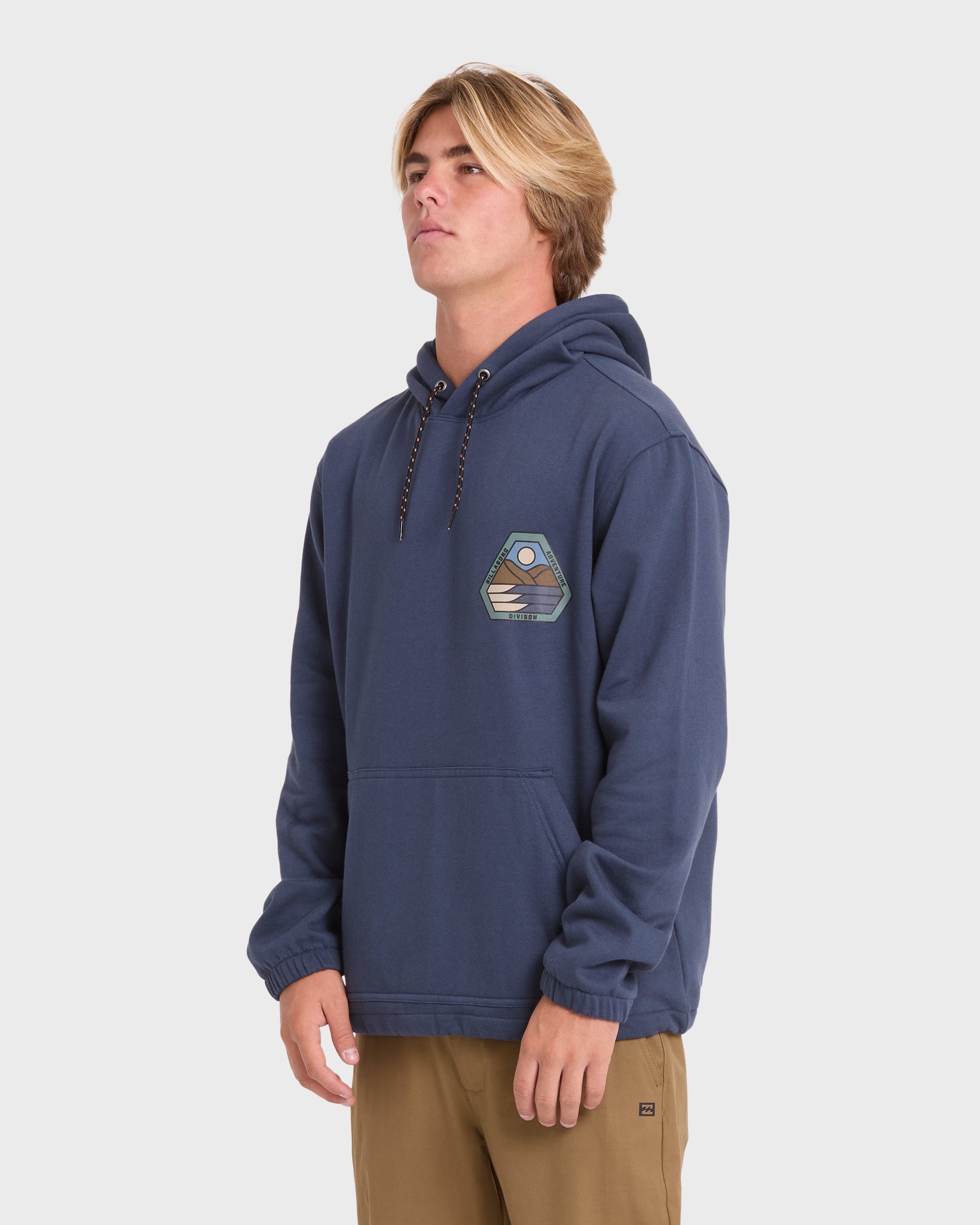 A/Div Compass Pullover Hoodie - Blue Graphite