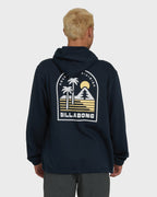 A/Div Compass Pullover Hoodie - True Navy