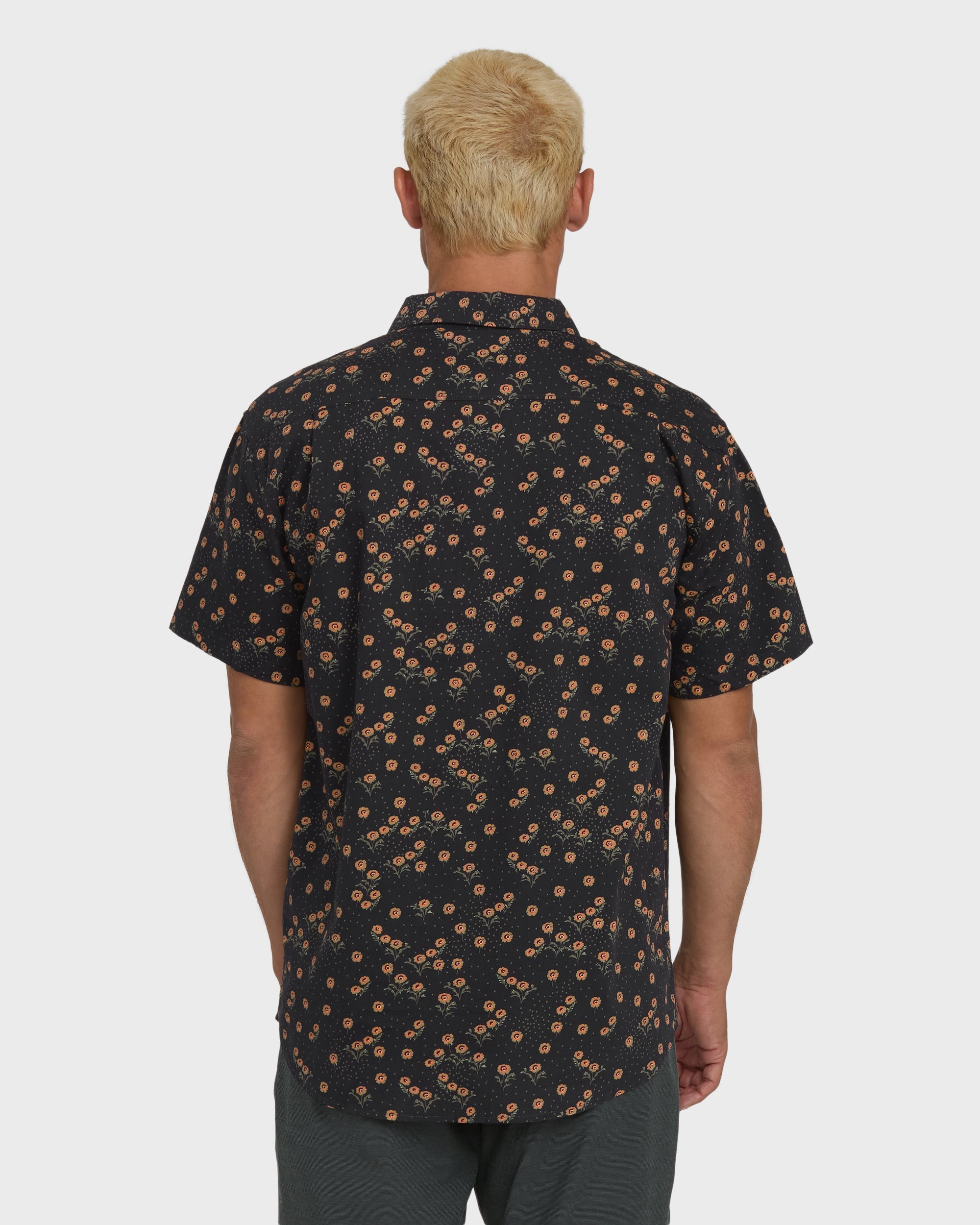 Sundays Mini Short Sleeve Woven Shirt - Black