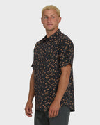 Sundays Mini Short Sleeve Woven Shirt - Black