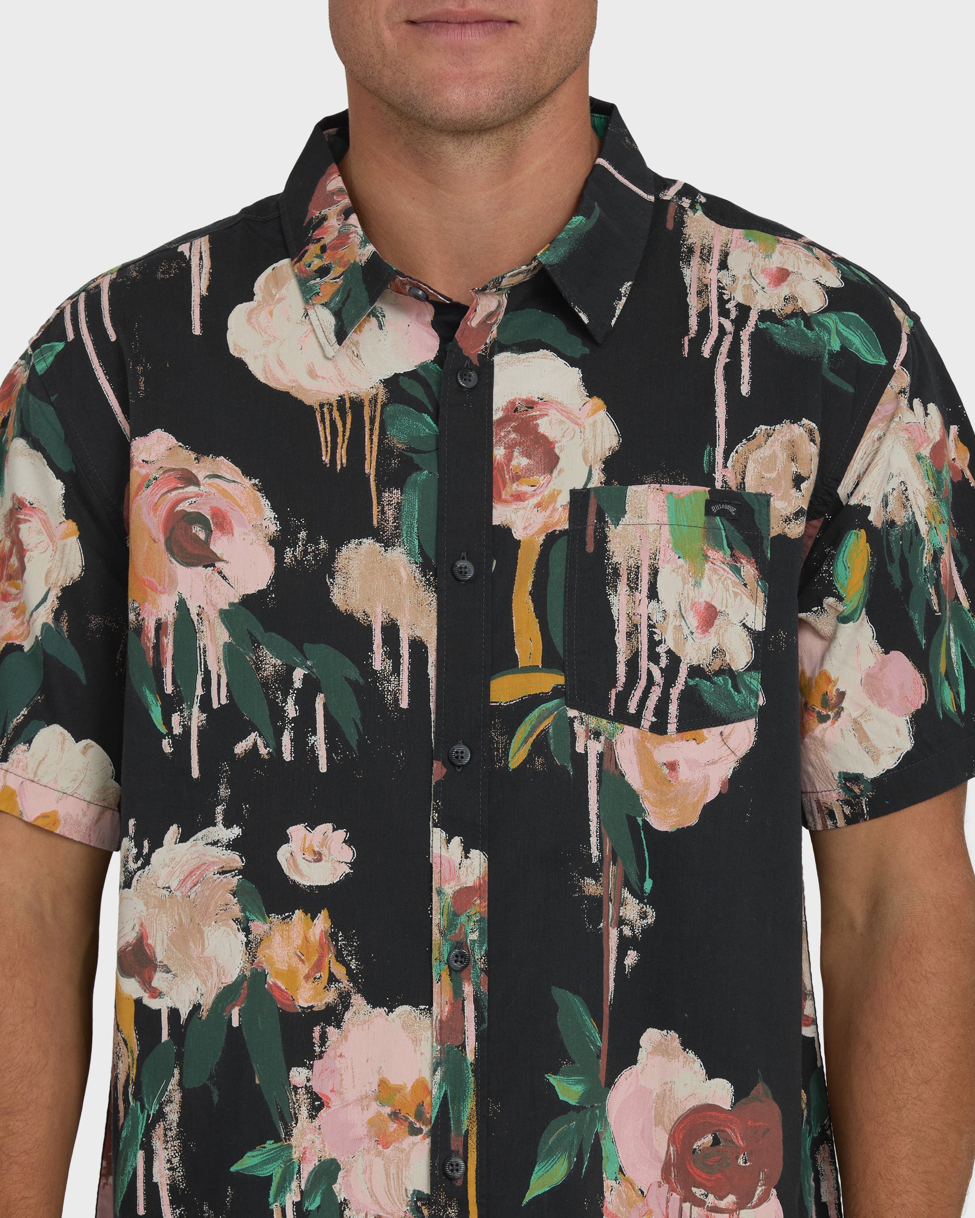 Sundays Short Sleeve Woven Shirt - Black