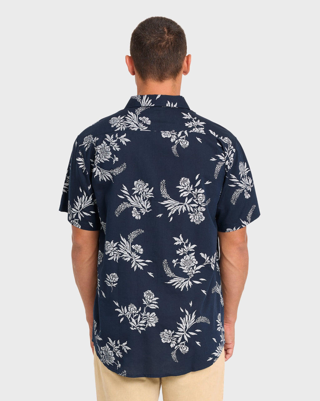 Sundays Short Sleeve Woven Shirt - True Navy