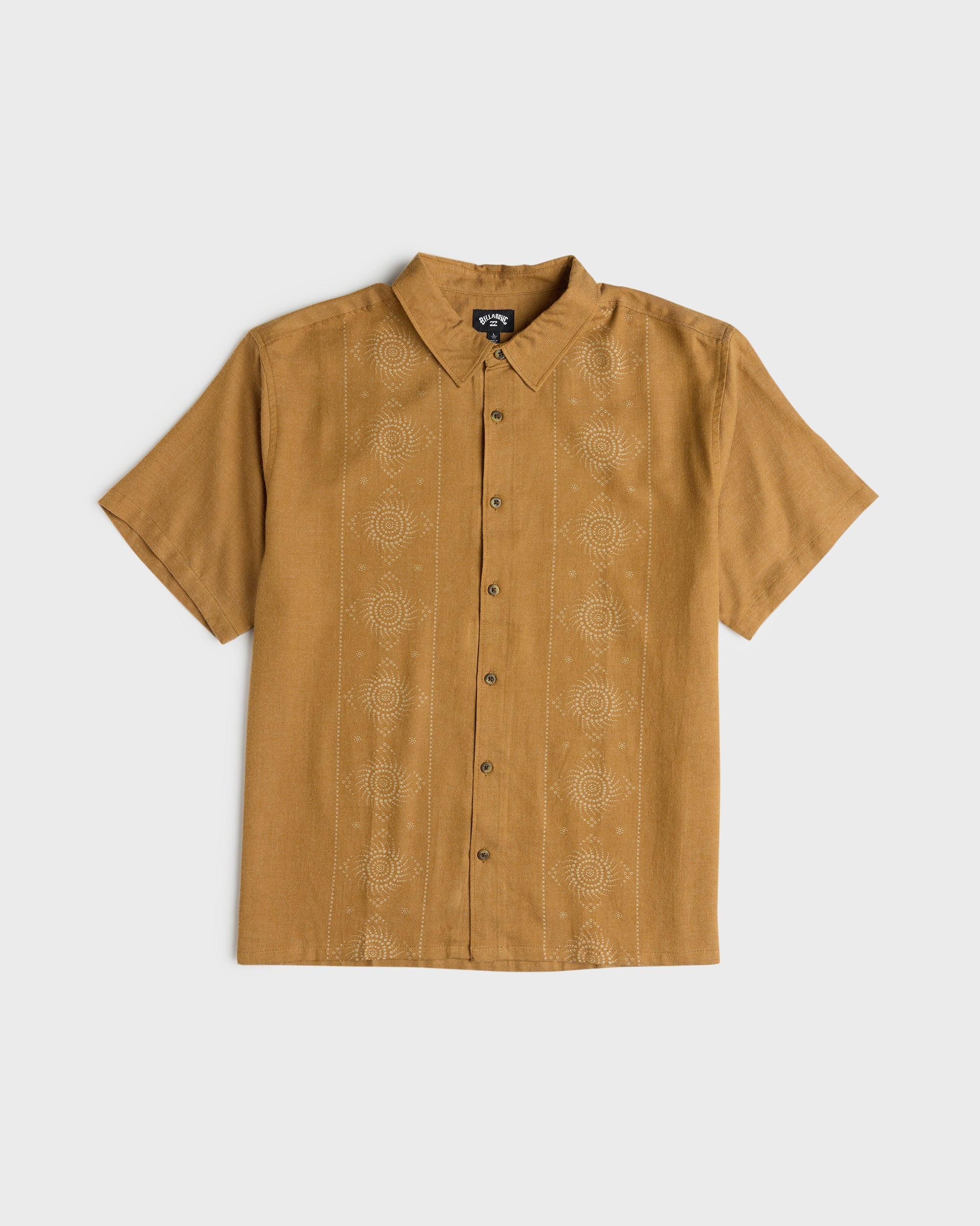 Cordoba Short Sleeve Cotton Shirt - Rubber