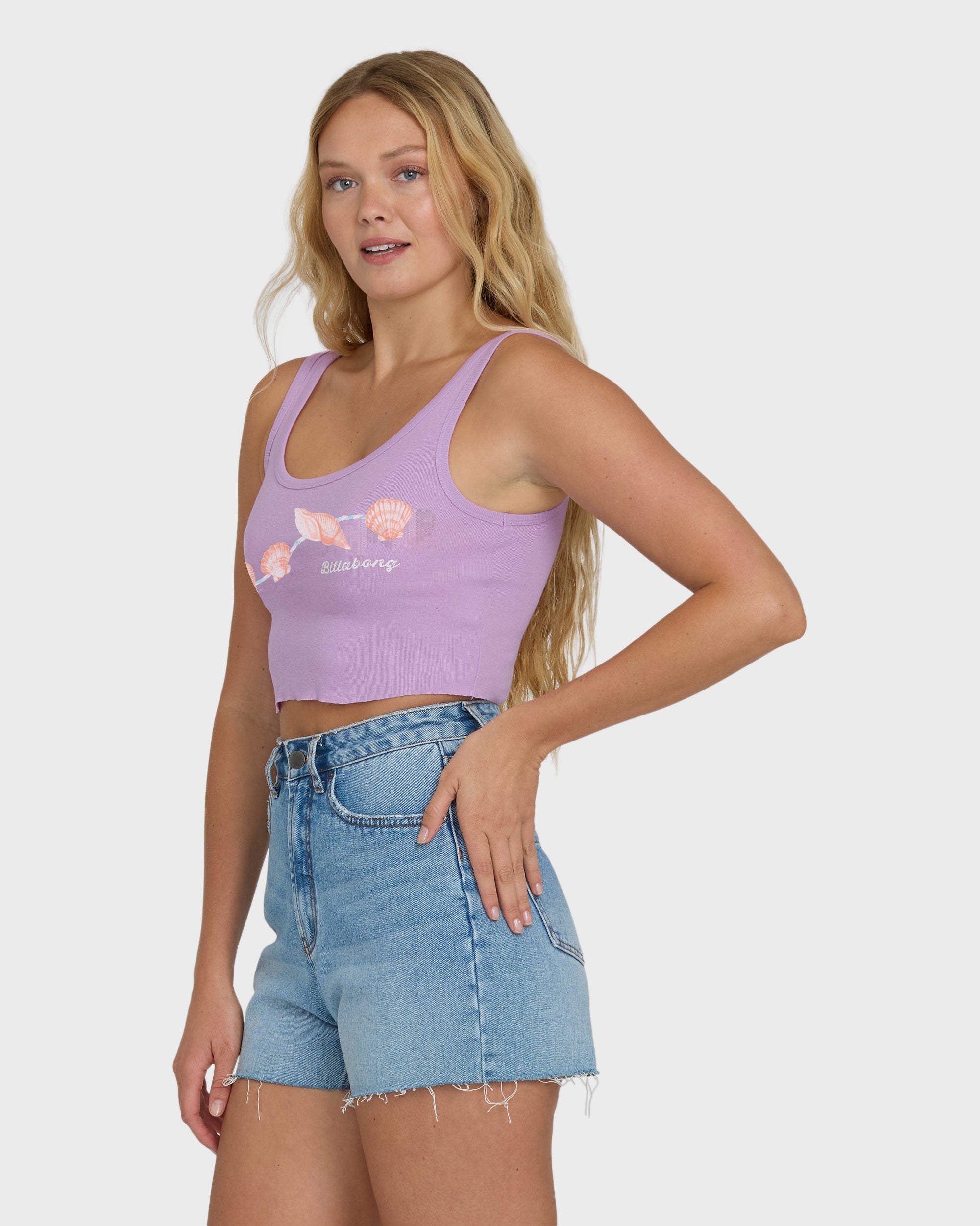 Beachcombing Tank Top - Vintage Violet