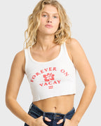 Travel Bikini Tank Top - Salt Crystal