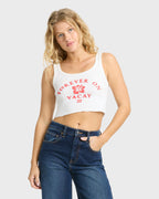 Travel Bikini Tank Top - Salt Crystal