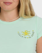 World Wanderer Short Sleeve Knit T-Shirt - Agave