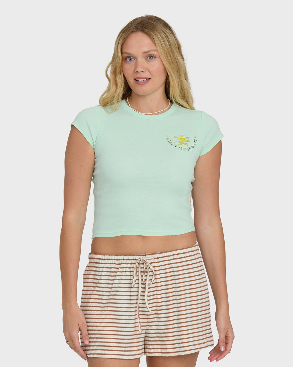 World Wanderer Short Sleeve Knit T-Shirt - Agave