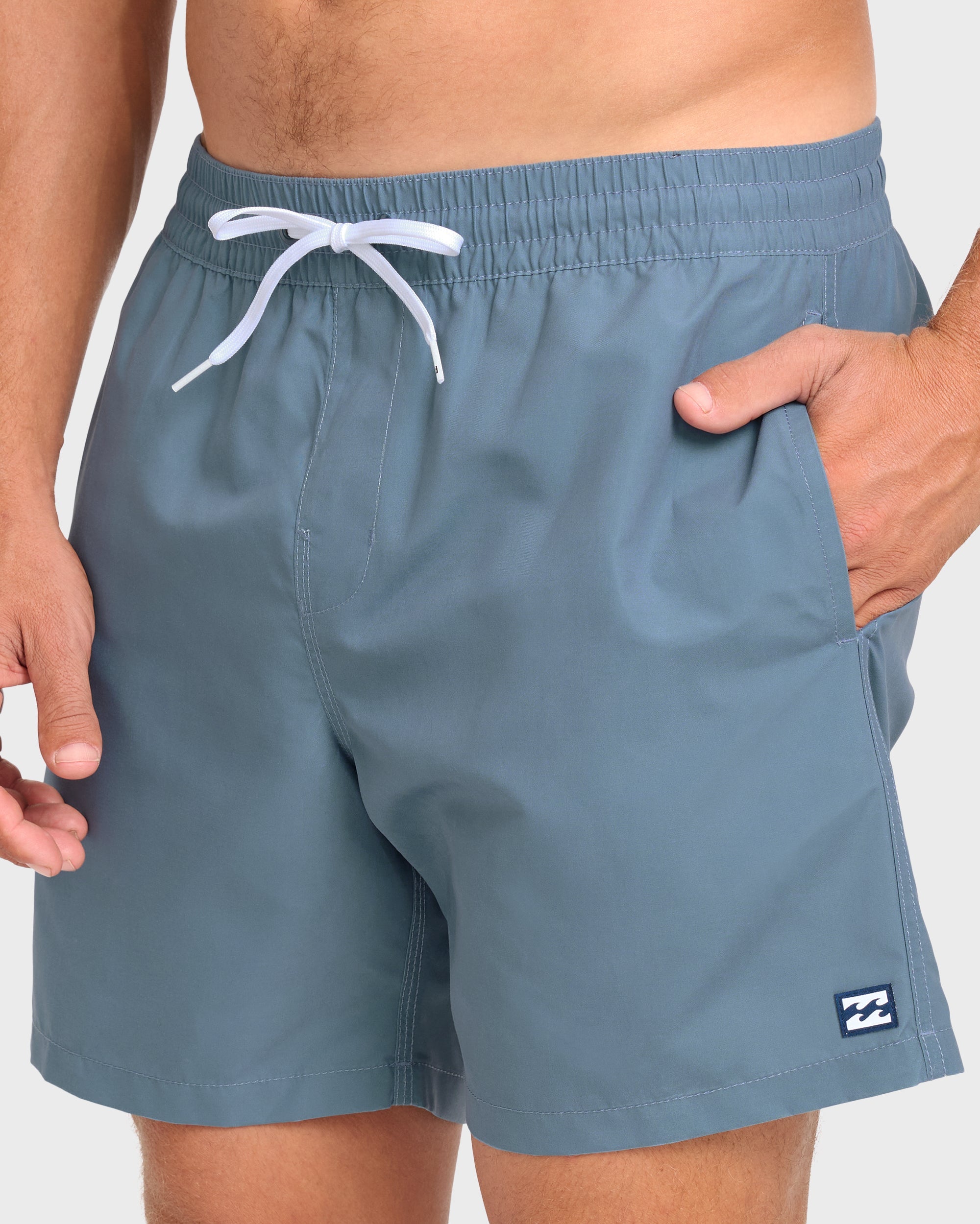 All Day Laybacks 16 Swim Trunks - China Blue