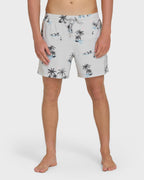Lineup Laybacks 16 Trunks - Fog Gray