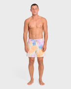 Lineup Laybacks 16 Swim Trunks - Pale Peach