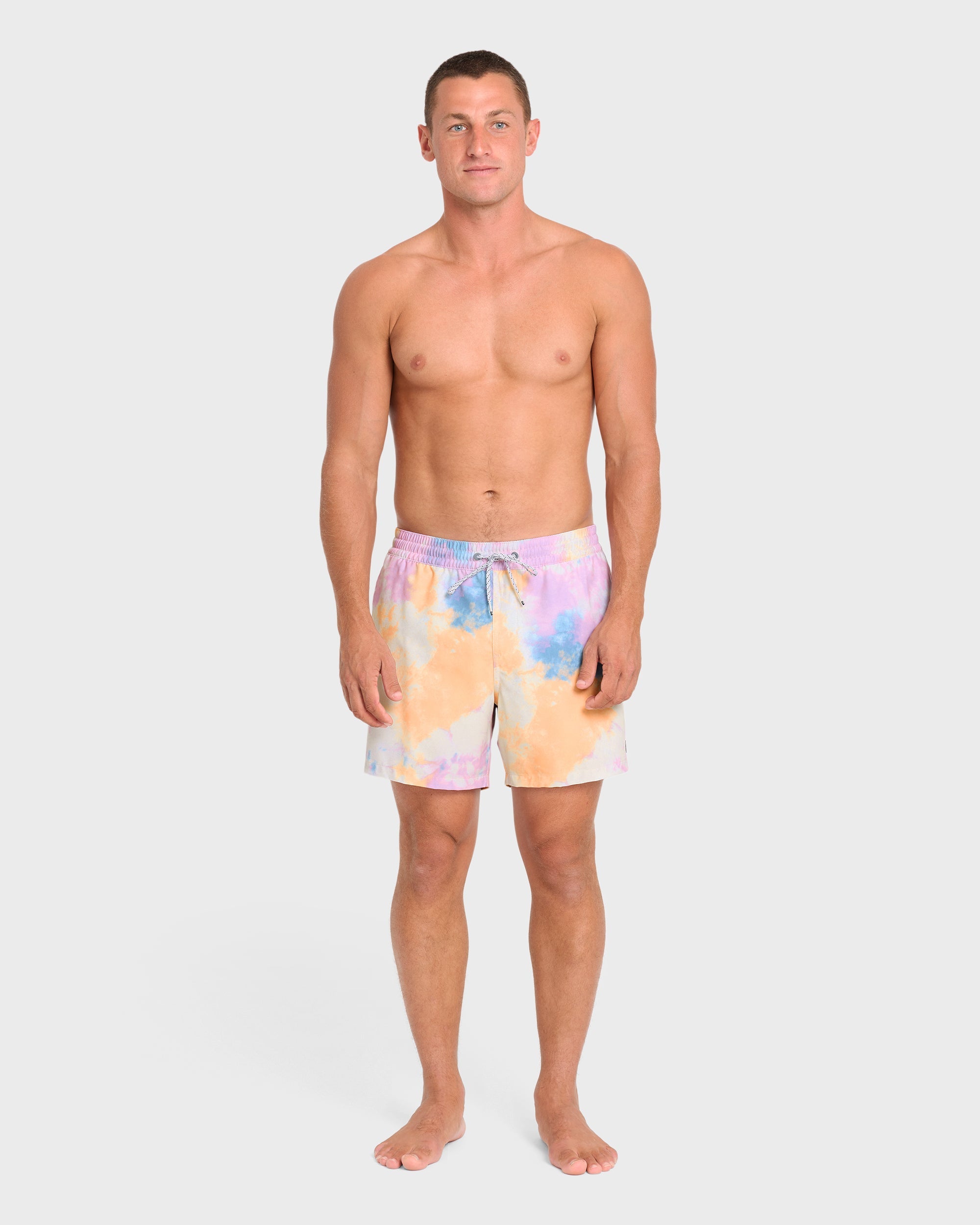 Lineup Laybacks 16 Swim Trunks - Pale Peach