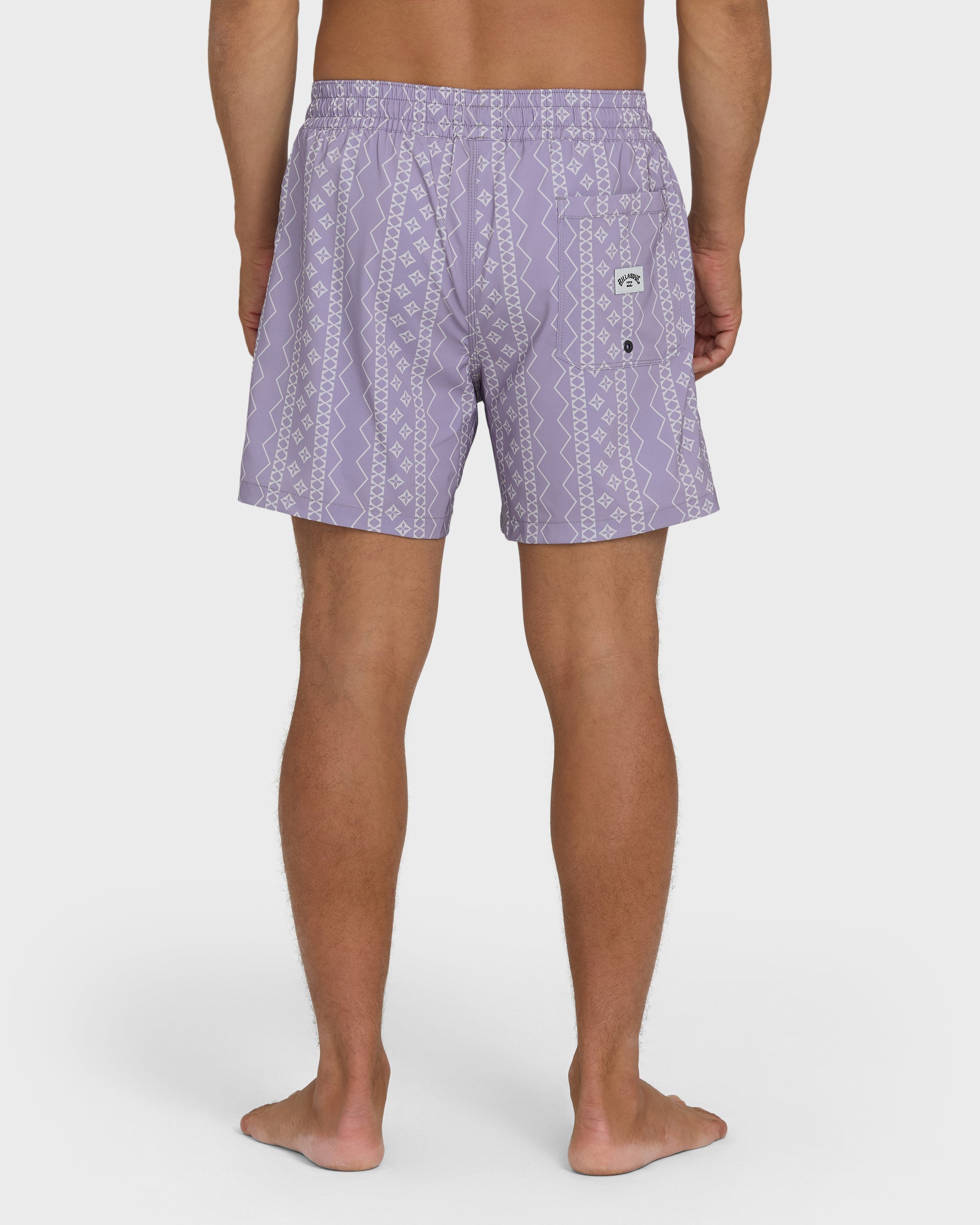 Lineup Laybacks 16 Trunks - Purple Ash