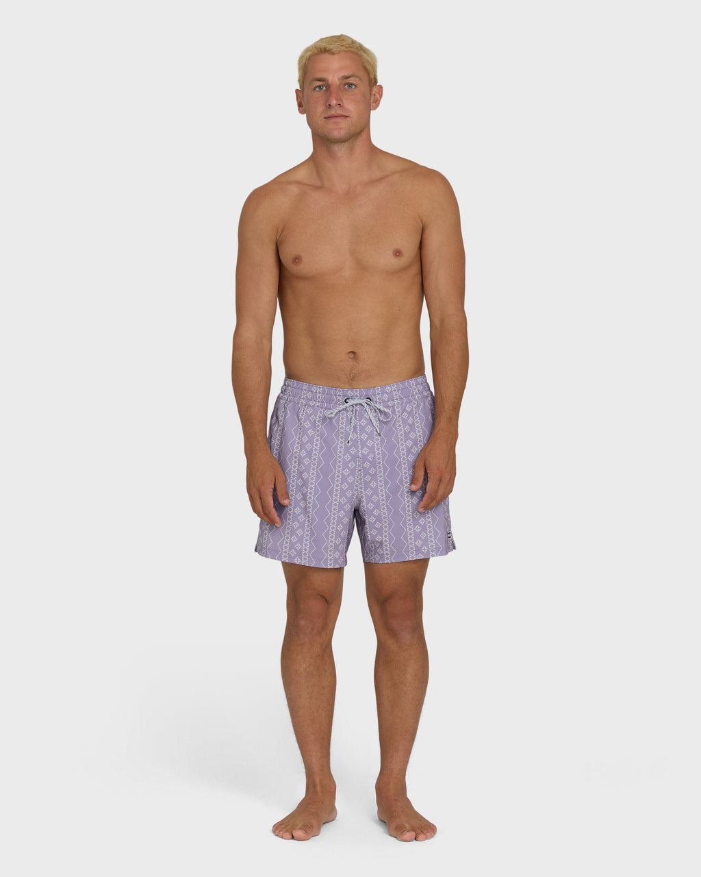 Lineup Laybacks 16 Trunks - Purple Ash