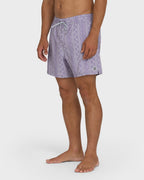 Lineup Laybacks 16 Trunks - Purple Ash