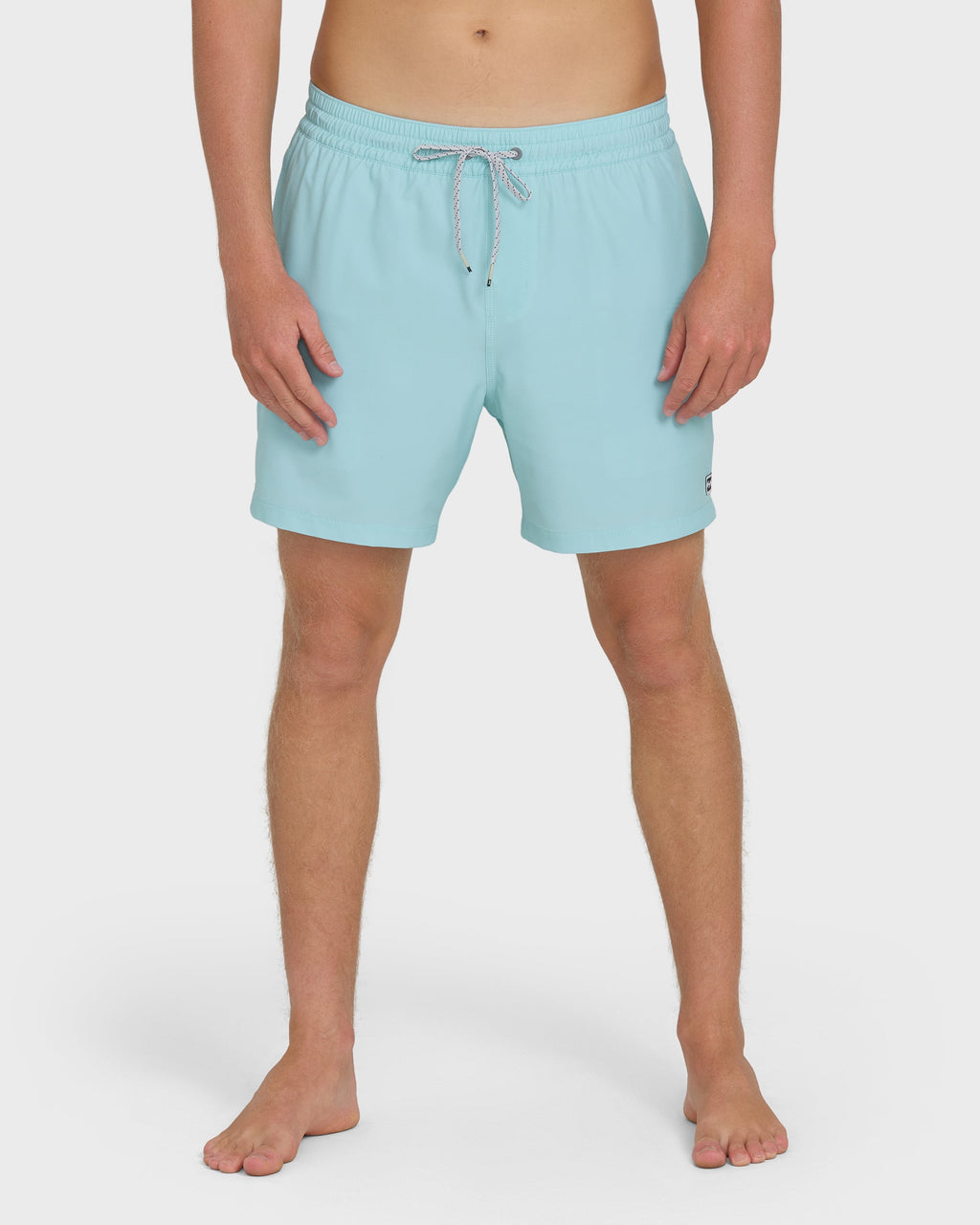 Lineup Solid Layback 16 Trunks - Dusty Blue