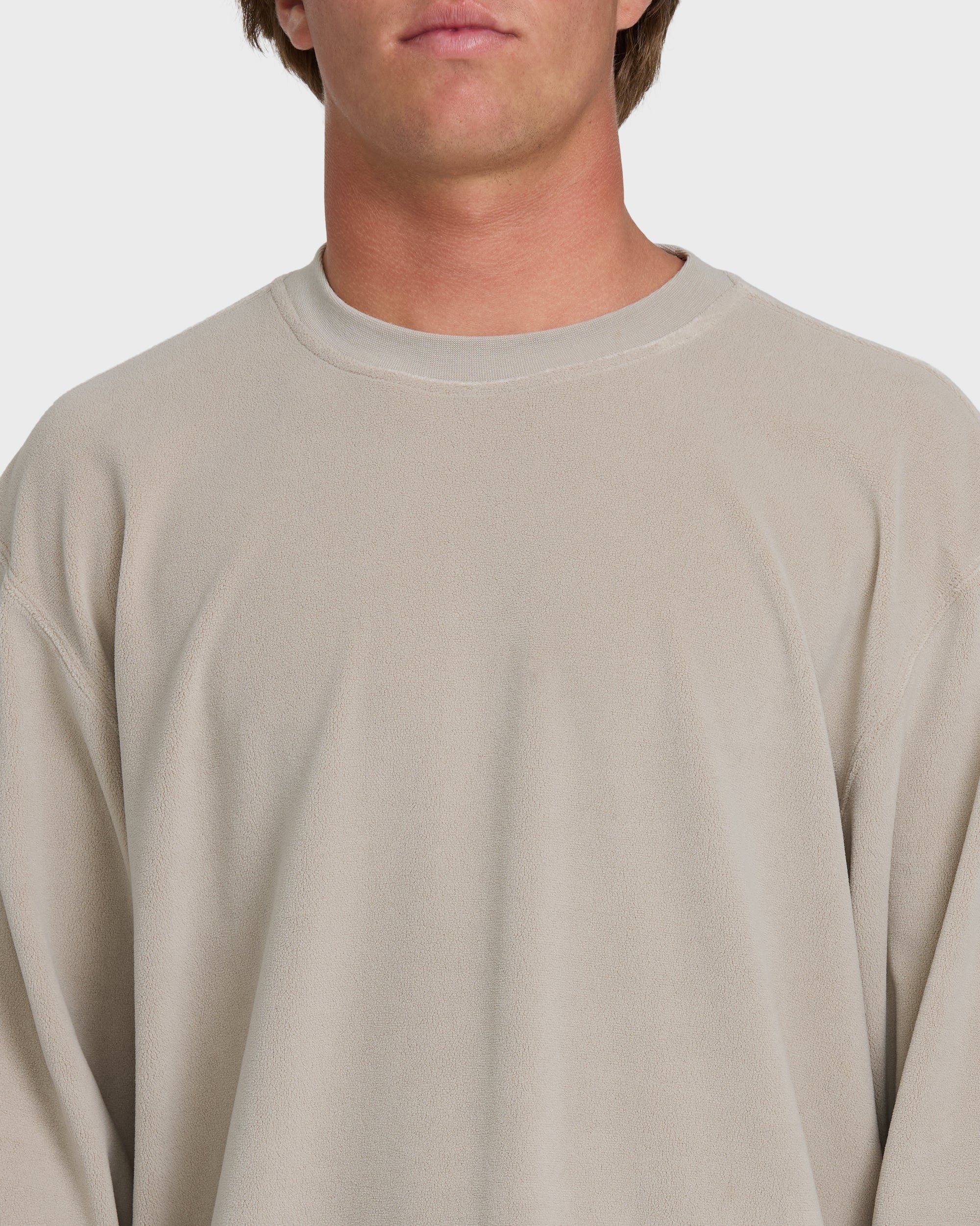 Torched Crewneck Sweatshirt - Dove