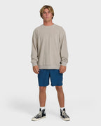 Torched Crewneck Sweatshirt - Dove
