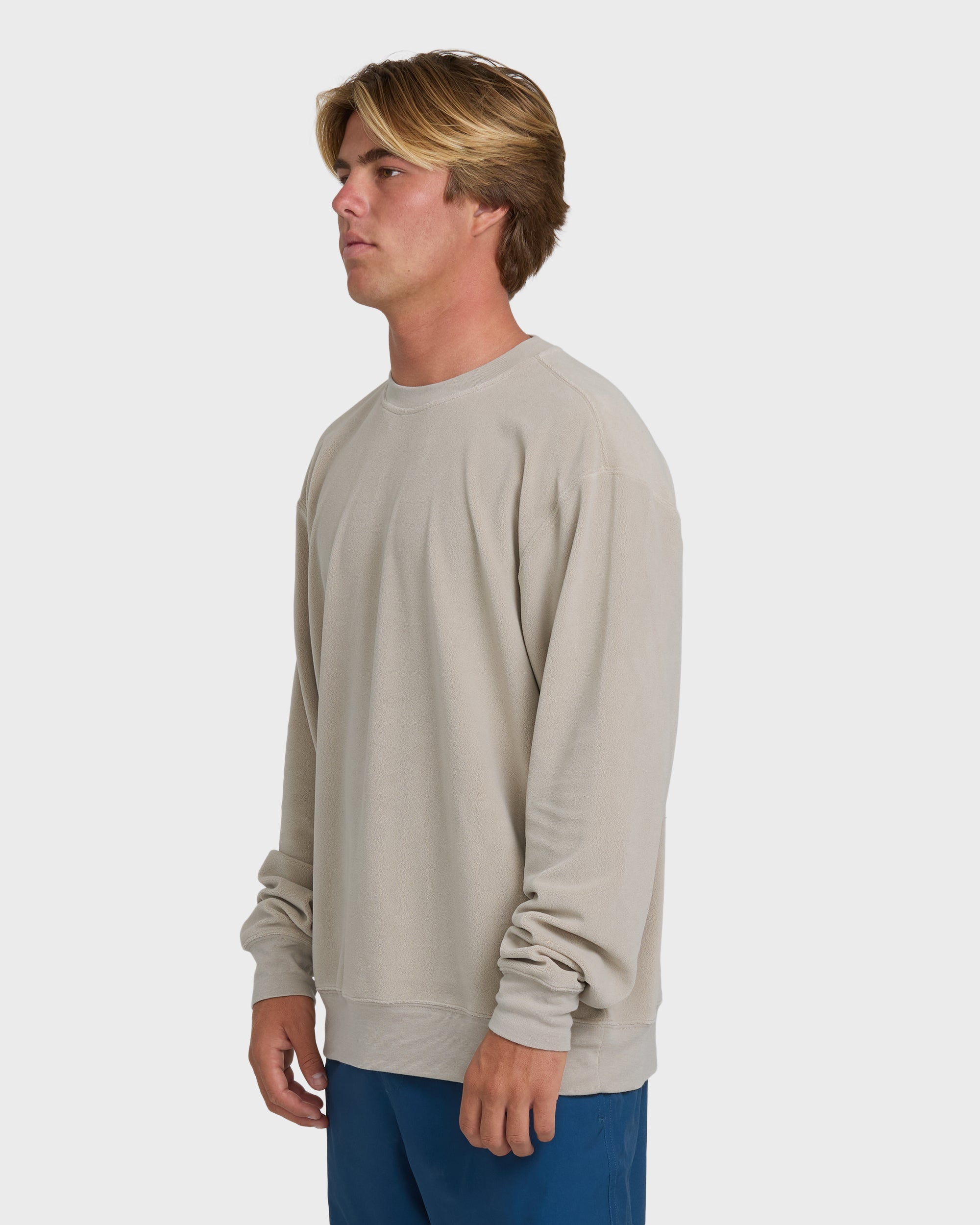 Torched Crewneck Sweatshirt - Dove