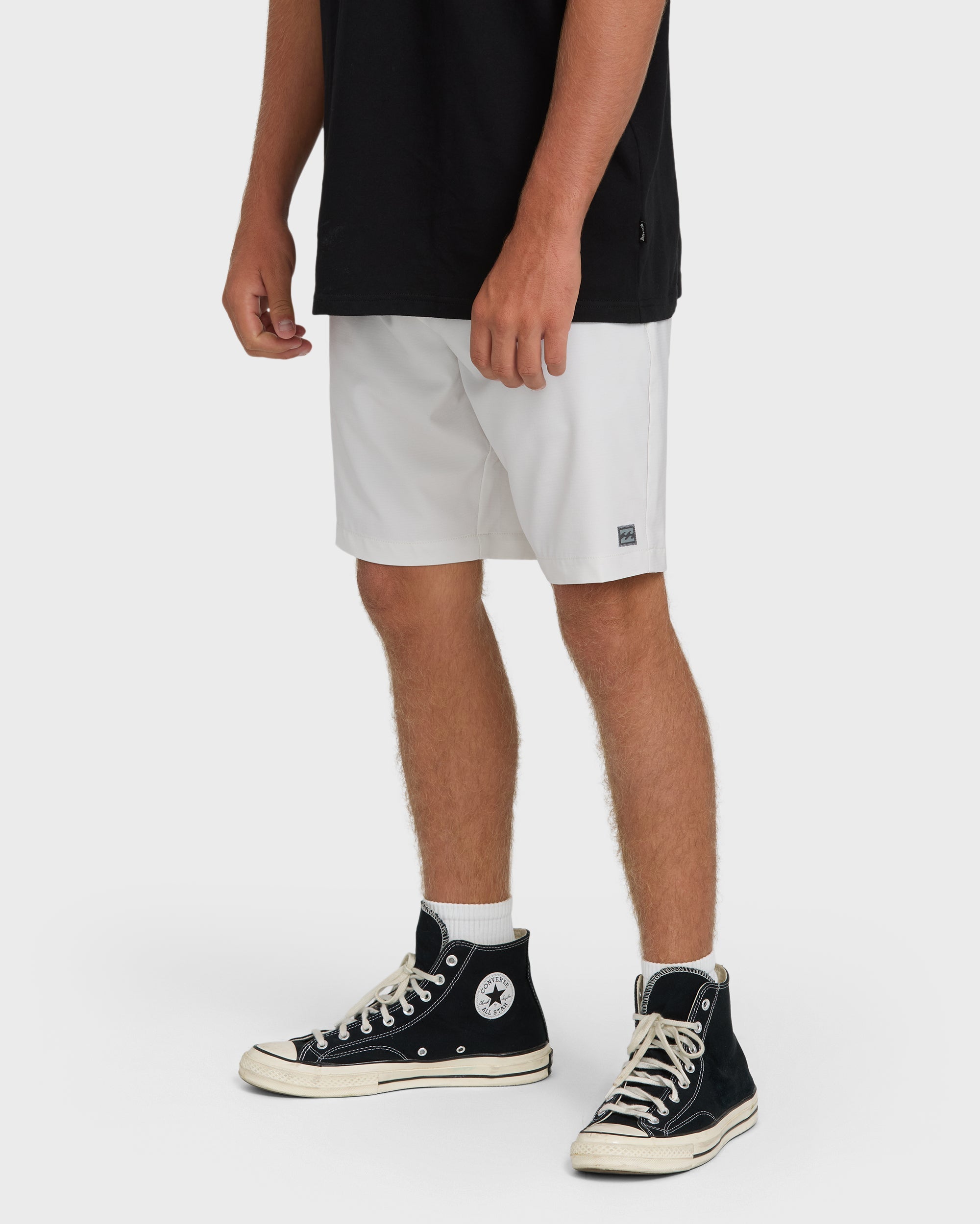 Crossfire Submersible 19 Hybrid Shorts - Fog Gray