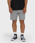 Crossfire Submersible 19 Hybrid Shorts - Gray