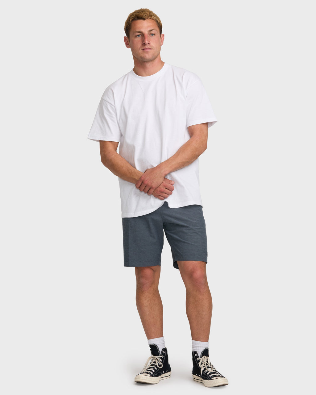 Crossfire Submersible 19 Hybrid Shorts - True Navy