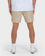 Crossfire Submersible 17 Hybrid Shorts - Khaki