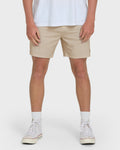 Crossfire Submersible 17 Hybrid Shorts - Khaki