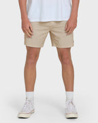 Crossfire Submersible 17 Hybrid Shorts - Khaki