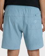 De La Cruz Cord 18 Hybrid Shorts - Blue Fog