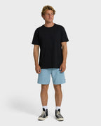 De La Cruz Cord 18 Hybrid Shorts - Blue Fog