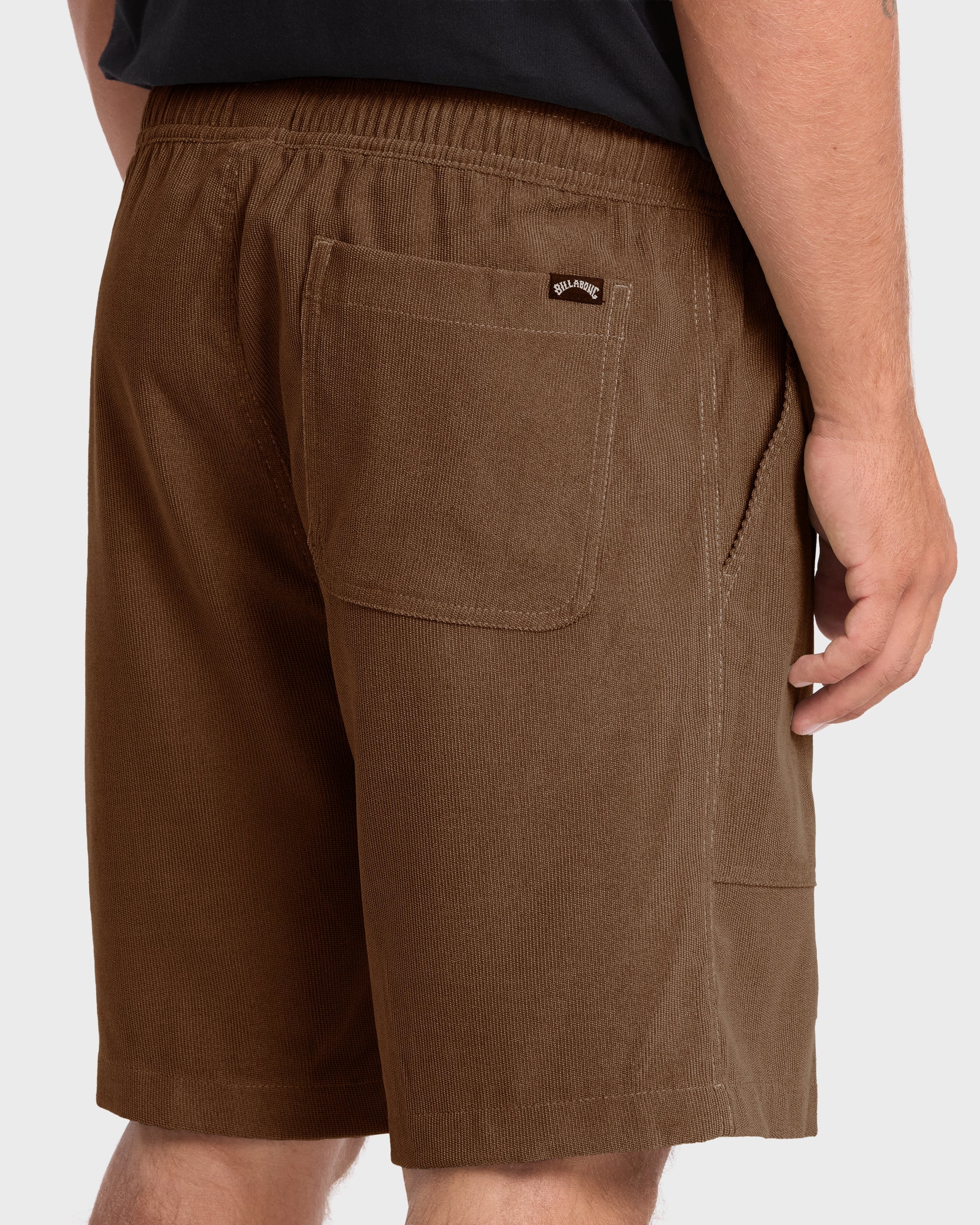 De La Cruz Cord 18 Amphibian Hybrid Shorts - Sepia