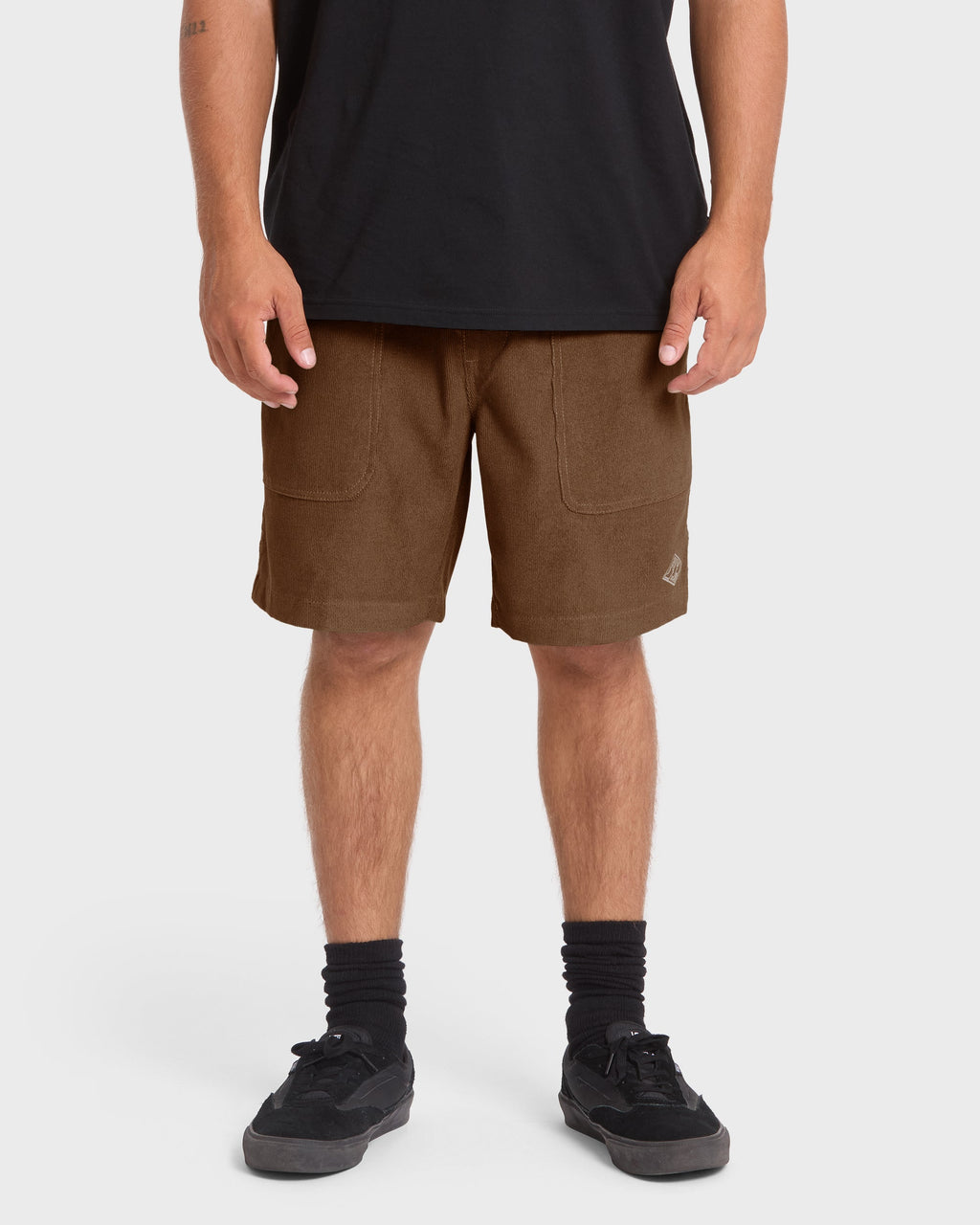 De La Cruz Cord 18 Amphibian Hybrid Shorts - Sepia