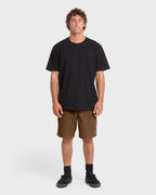 De La Cruz Cord 18 Amphibian Hybrid Shorts - Sepia