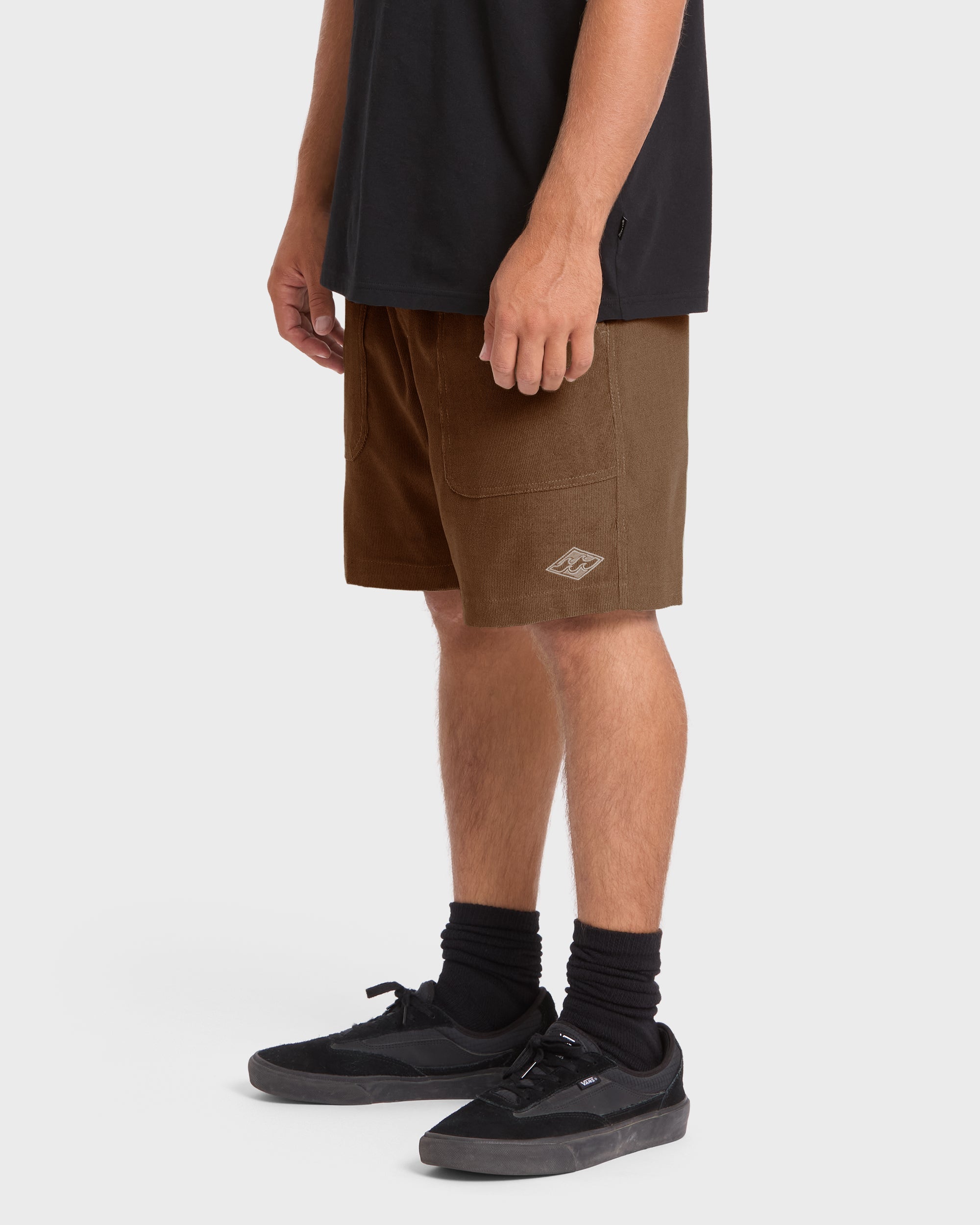 De La Cruz Cord 18 Amphibian Hybrid Shorts - Sepia
