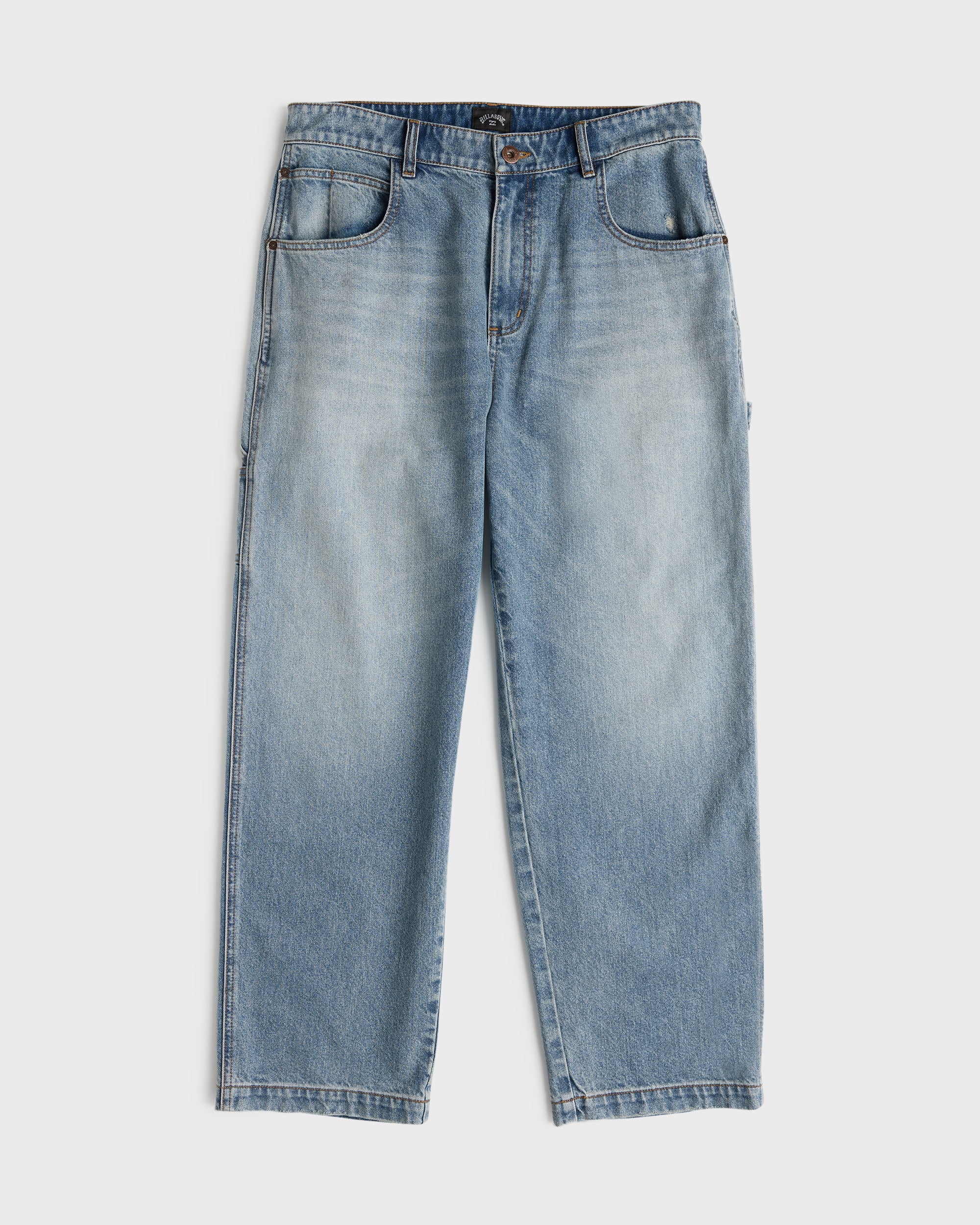 Bad Dog Carpenter Pants - Bleached Blue Wash
