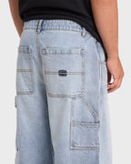 Bad Dog Carpenter Pants - Bleached Blue Wash