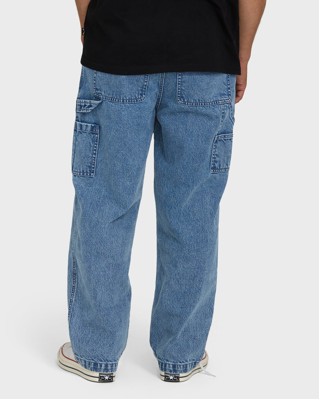 Bad Dog Carpenter Pants - Faded Denim
