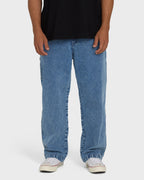 Bad Dog Carpenter Pants - Faded Denim