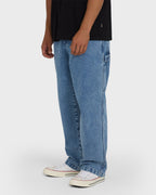 Bad Dog Carpenter Pants - Faded Denim