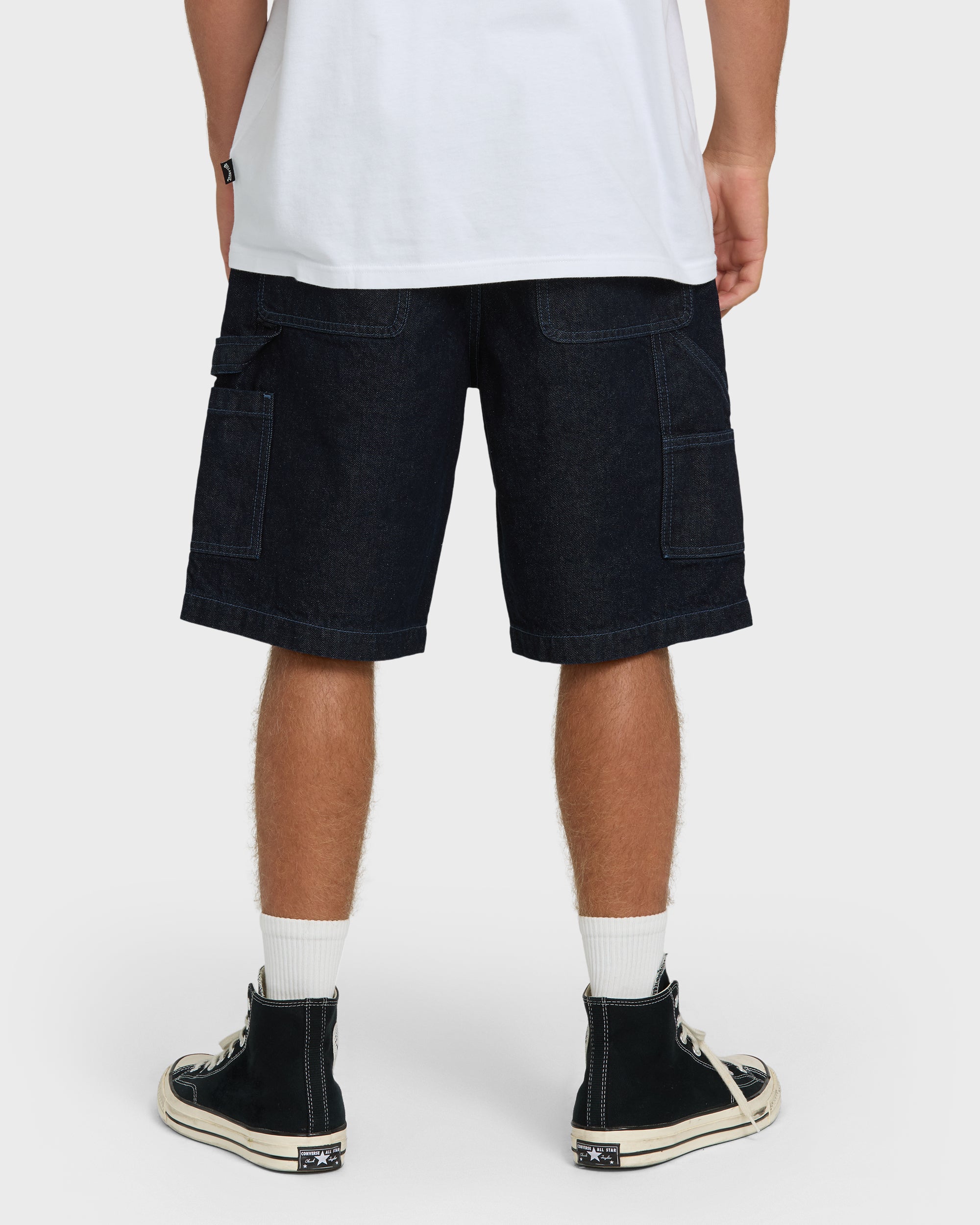 Bad Dog 22 Denim Shorts - Dark Denim