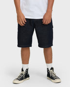 Bad Dog 22 Denim Shorts - Dark Denim