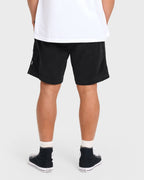 Larry Layback Corduroy Shorts - Black
